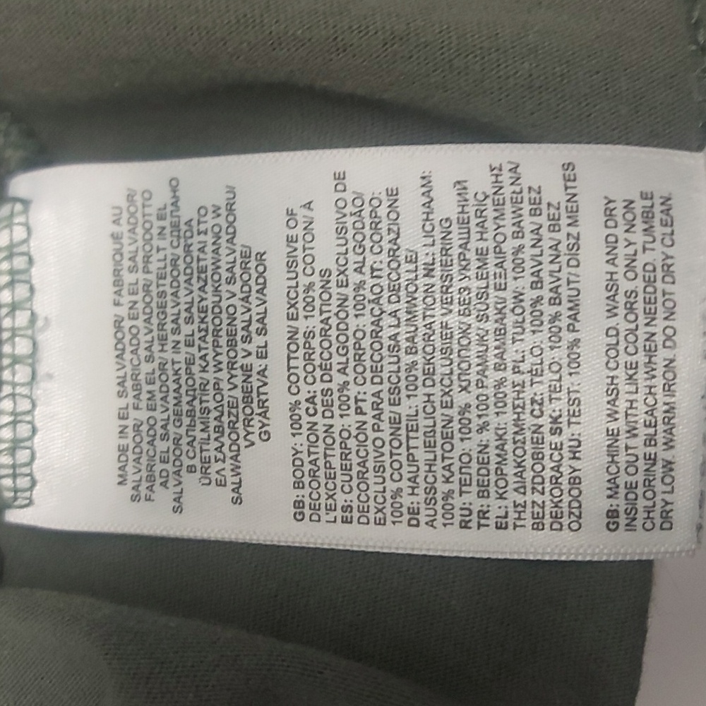 The North Face Olive Long Sleeve Tee - Picture 4 of 4